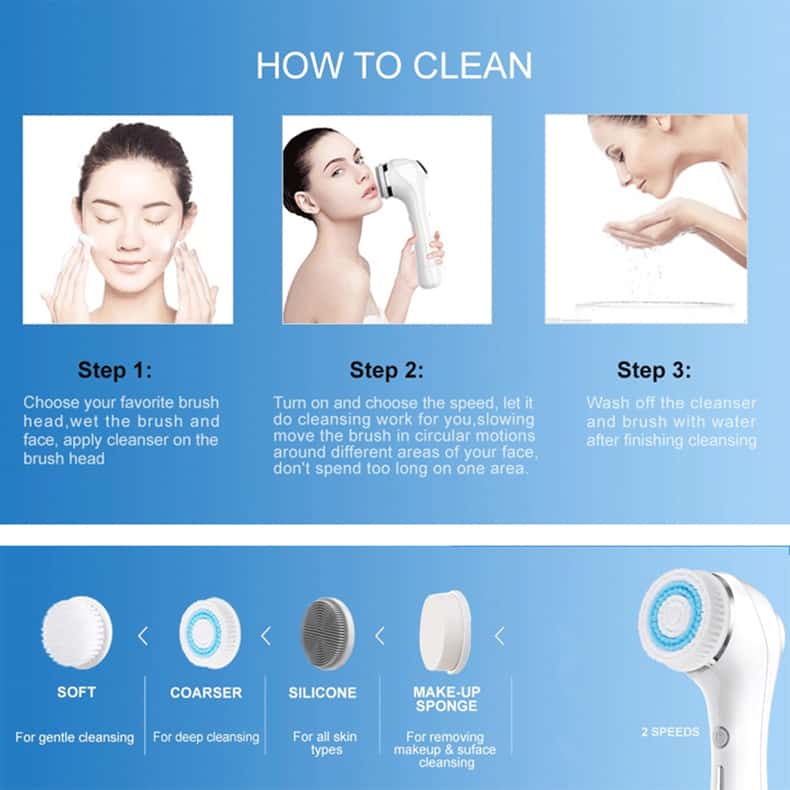 facial cleansing brush