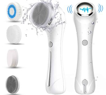 5 In 1 Multifunctional Facial Cleansing Brush IPX7 Waterproof Face Cleanser