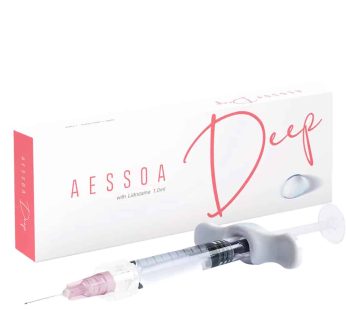 Aessoa Deep Hyaluronic Acid Filler with Lidocaine for Correcting Deep Wrinkles