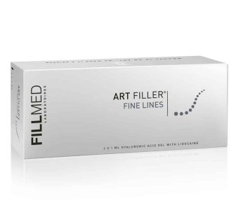 Fillmed Art Filler Fine Lines 2 x 1ml Hyaluronic Acid Filler Gel with Lidocaine