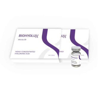 Biohyalux Mevita 09 Hyaluronic Acid Amino Mesotherapy Skin Booster 4ml x10 Vials