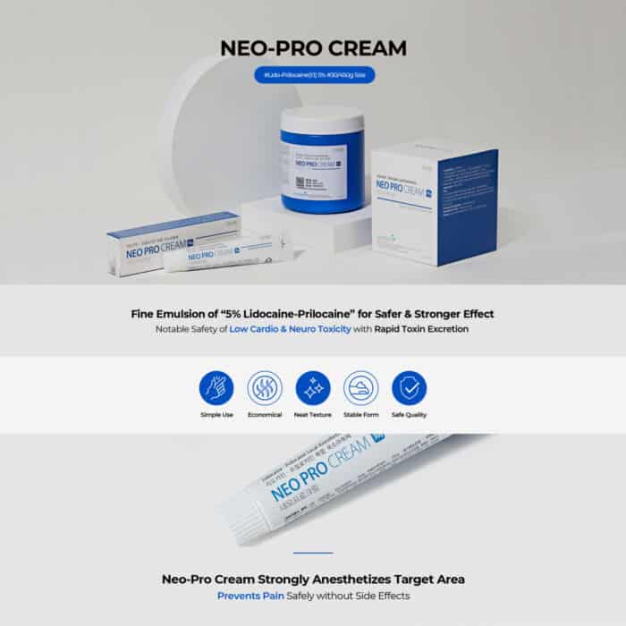 NEO-CAIN Cream 10.56% The Skin Before Syringe Injection Or Surgical ...
